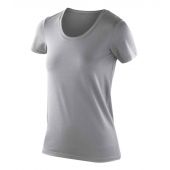 Spiro Impact Ladies Softex® T-Shirt - Cloudy Grey Size XXS/6