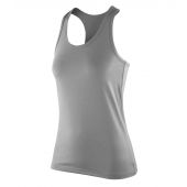 Spiro Impact Ladies Softex® Fitness Top - Cloudy Grey Size XXL/18