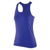 Spiro Impact Ladies Softex® Fitness Top - Sapphire Blue Size XXL/18