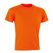 Spiro Impact Performance Aircool T-Shirt - Flo Orange Size XXS