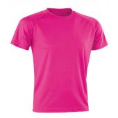 Spiro Impact Performance Aircool T-Shirt - Flo Pink Size XXS