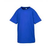 Spiro Kids Impact Performance Aircool T-Shirt - Royal Blue Size L