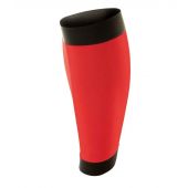 Spiro Compression Calf Sleeve - Red/Black Size XL