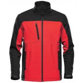 Stormtech Cascades Soft Shell Jacket - Bright Red/Black Size 3XL