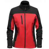 Stormtech Ladies Cascades Soft Shell Jacket - Bright Red/Black Size XXL