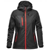 Stormtech Ladies Olympia Shell Jacket - Black/Bright Red Size XXL