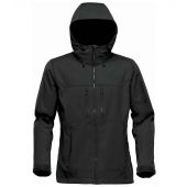 Stormtech Ladies Epsilon 2 Hooded Soft Shell Jacket - Black/Graphite Grey Size XXL