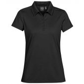 Stormtech Ladies Eclipse H2X-DRY® Piqué Polo Shirt - Black Size XXL