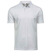 Tee Jays Power Organic Piqué Polo Shirt - White Size 5XL
