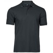 Tee Jays Luxury Stretch Piqué Polo Shirt - Dark Grey Size 5XL