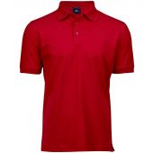 Tee Jays Luxury Stretch Piqué Polo Shirt - Red Size 3XL
