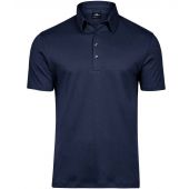Tee Jays Pima Cotton Interlock Polo Shirt - Navy Size 3XL