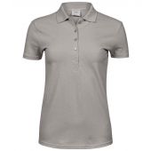 Tee Jays Ladies Luxury Stretch Polo Shirt - Stone Size 3XL