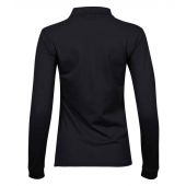 Tee Jays Ladies Luxury Stretch Long Sleeve Polo Shirt