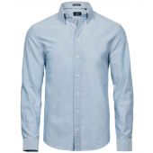 Tee Jays Perfect Long Sleeve Oxford Shirt - Light Blue Size 4XL