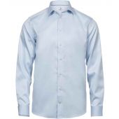 Tee Jays Luxury Comfort Fit Long Sleeve Oxford Shirt - Light Blue Size 4XL