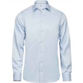 Tee Jays Luxury Slim Fit Long Sleeve Oxford Shirt - Light Blue Size XXL
