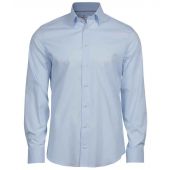 Tee Jays Luxury Stretch Long Sleeve Shirt - Light Blue Size 3XL