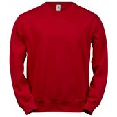 Tee Jays Power Organic Sweatshirt - Red Size 5XL