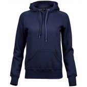Tee Jays Ladies Raglan Hooded Sweatshirt - Navy Size XXL