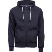 Tee Jays Fashion Zip Hooded Sweatshirt - Navy Size 3XL
