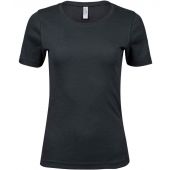 Tee Jays Ladies Interlock T-Shirt - Dark Grey Size 3XL