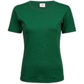 Tee Jays Ladies Interlock T-Shirt - Forest Green Size 3XL