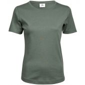 Tee Jays Ladies Interlock T-Shirt - Leaf Green Size 3XL