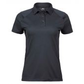 Tee Jays Ladies Luxury Sport Polo Shirt - Dark Grey Size 3XL