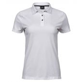 Tee Jays Ladies Luxury Sport Polo Shirt - White Size 3XL