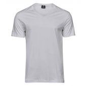 Tee Jays V Neck Sof T-Shirt - White Size 3XL