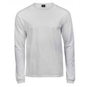 Tee Jays Long Sleeve Sof T-Shirt - White Size 5XL