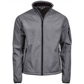 Tee Jays Lightweight Performance Soft Shell Jacket - Grey Melange Size 3XL