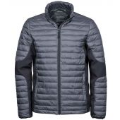 Tee Jays Crossover Padded Jacket - Space Grey/Black Size S