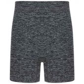 Tombo Kids Seamless Shorts - Dark Grey Marl Size 11-13
