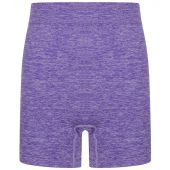 Tombo Kids Seamless Shorts - Purple Marl Size 11-13
