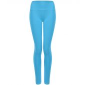 Tombo Ladies Core Pocket Leggings - Turquoise Blue Size XXL/3XL