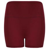 Tombo Ladies Pocket Shorts - Deep Burgundy Size XXL/3XL