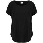 Tombo Scoop Neck T-Shirt - Black Size 3XL