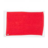 Towel City Luxury Golf Towel - Red Size ONE