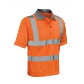Warrior Daytona Hi-Vis Polo Shirt - Fluorescent Orange Size 3XL