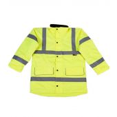 Warrior Nevada Hi-Vis Jacket - Fluorescent Yellow Size 3XL