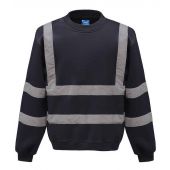 Yoko Hi-Vis Sweatshirt - Navy Size 3XL