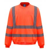Yoko Hi-Vis Sweatshirt - Orange Size 3XL