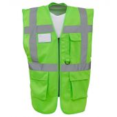 Yoko Executive Waistcoat - Lime Green Size 3XL