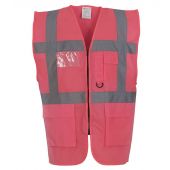 Yoko Executive Waistcoat - Pink Size 3XL