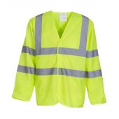 Yoko Hi-Vis Long Sleeve Jacket - Yellow Size 3XL