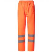 Yoko Hi-Vis Flex U-Dry Overtrousers - Orange Size 3XL