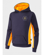 Adults Spirit Sports Contrast Hooded Top c/w Embroidered Dragon School Logo